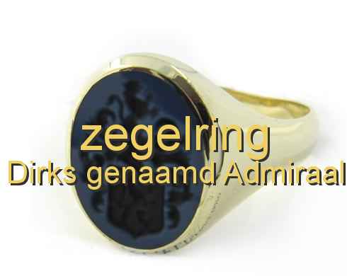 zegelring Dirks genaamd Admiraal