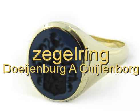 zegelring Doeijenburg à Cuijlenborg