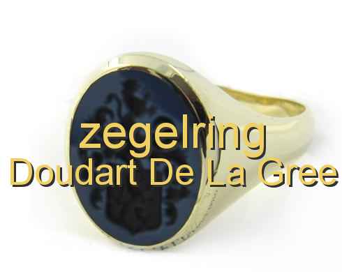 zegelring Doudart de la Greé