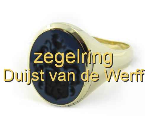 zegelring Duijst van de Werff