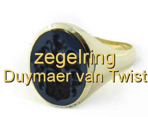 zegelring Duymaer van Twist