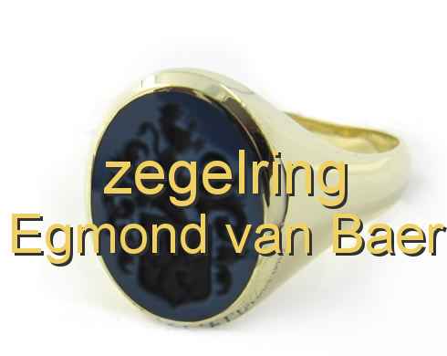 zegelring Egmond van Baer