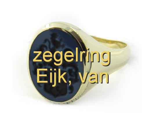 zegelring Eijk, van