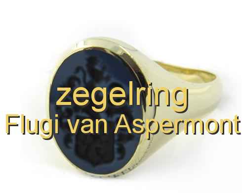 zegelring Flugi van Aspermont