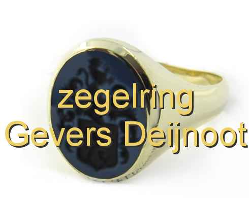 zegelring Gevers Deijnoot