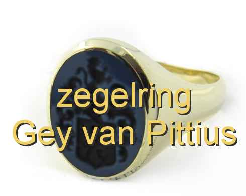 zegelring Gey van Pittius