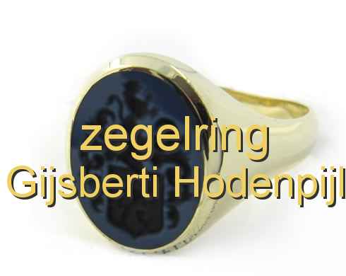 zegelring Gijsberti Hodenpijl