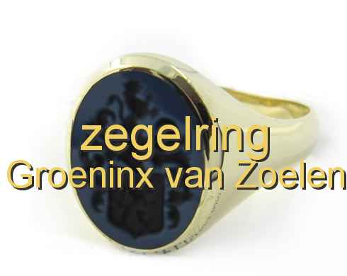 zegelring Groeninx van Zoelen