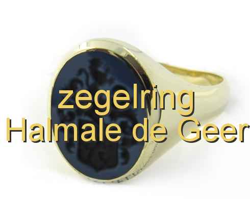 zegelring Halmale de Geer