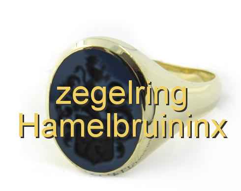 zegelring Hamelbruininx