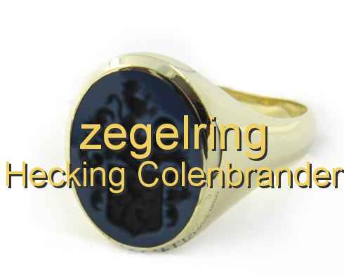 zegelring Hecking Colenbrander