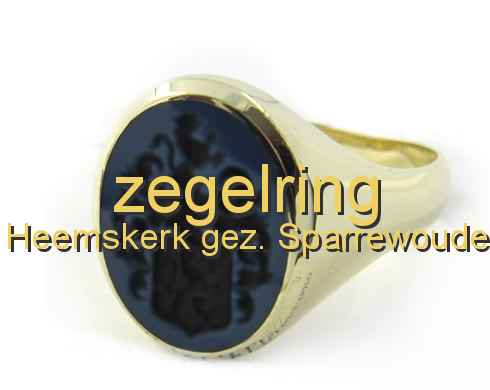 zegelring Heemskerk gez. Sparrewoude