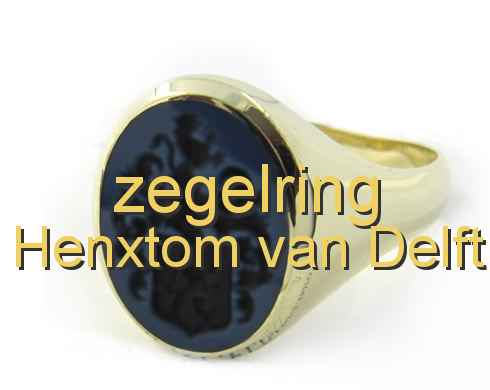 zegelring Henxtom van Delft