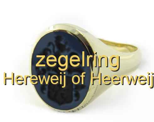 zegelring Hereweij of Heerweij