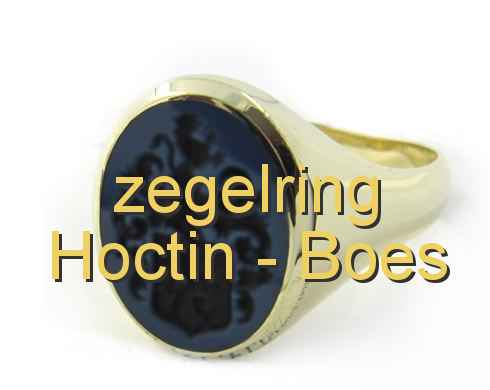 zegelring Hoctin - Boes