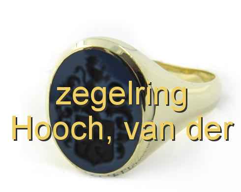 zegelring Hooch, van der