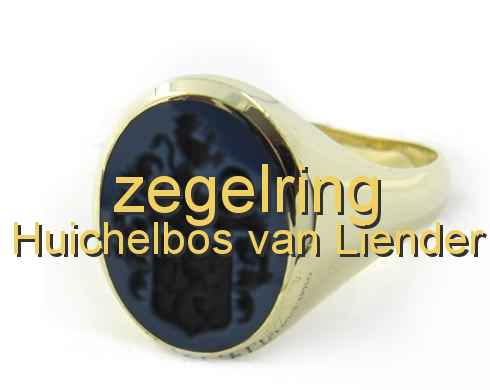 zegelring Huichelbos van Liender