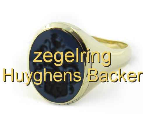 zegelring Huyghens Backer