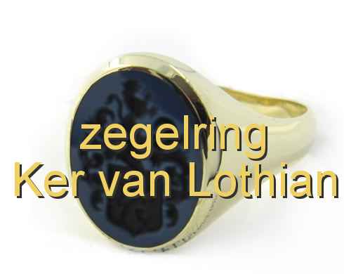 zegelring Ker van Lothian