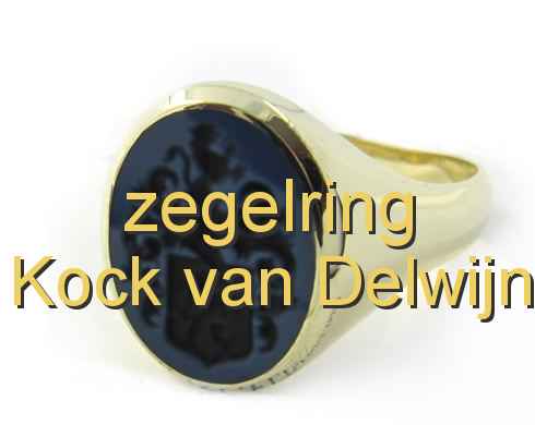 zegelring Kock van Delwijn