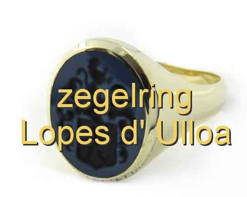 zegelring Lopes d' Ulloa