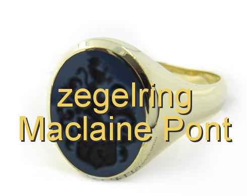 zegelring Maclaine Pont