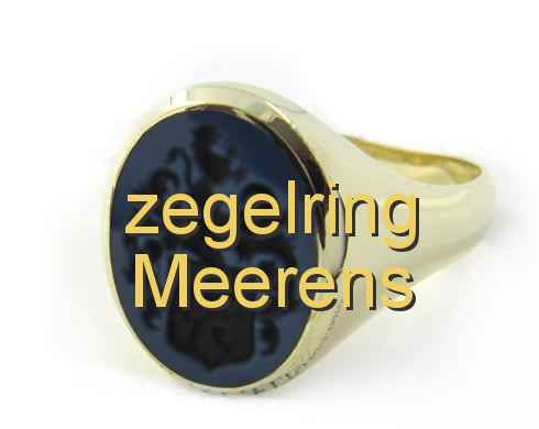 zegelring Meerens