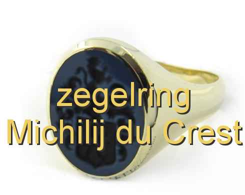 zegelring Michilij du Crest