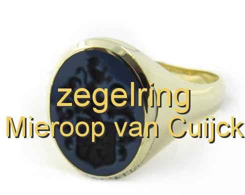 zegelring Mieroop van Cuijck