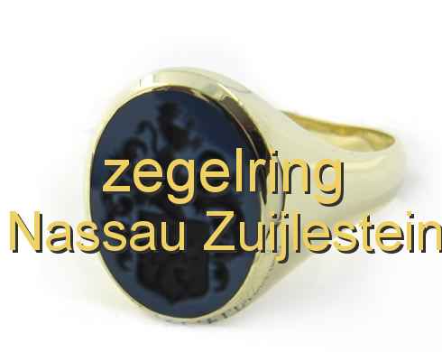 zegelring Nassau Zuijlestein