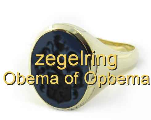 zegelring Obema of Opbema