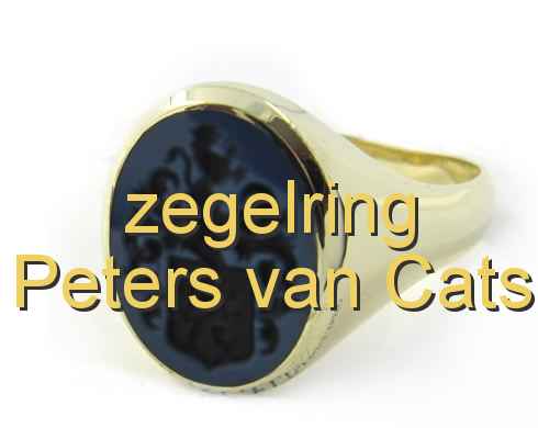 zegelring Peters van Cats