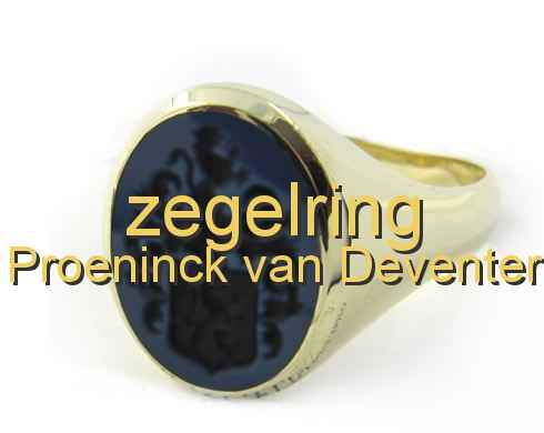 zegelring Proeninck van Deventer