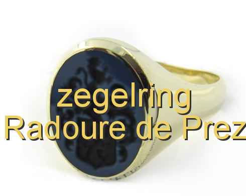 zegelring Radoure de Prez