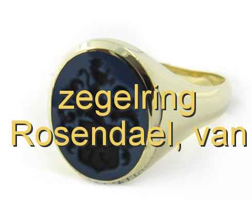 zegelring Rosendael, van