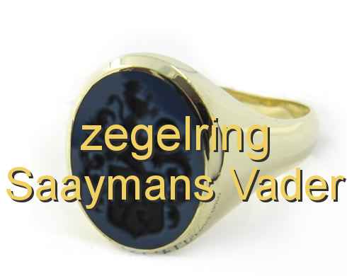 zegelring Saaymans Vader