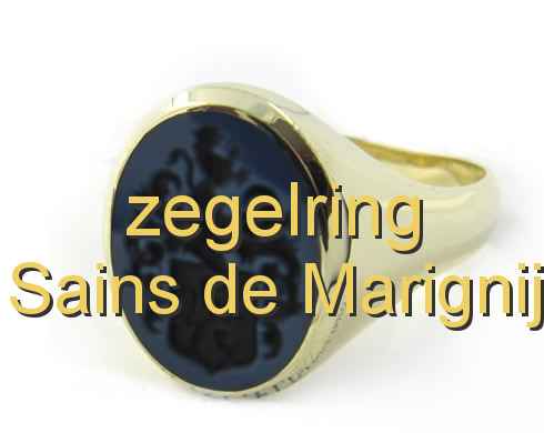 zegelring Sains de Marignij