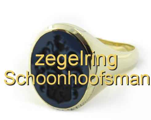 zegelring Schoonhoofsman