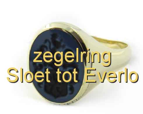 zegelring Sloet tot Everlo