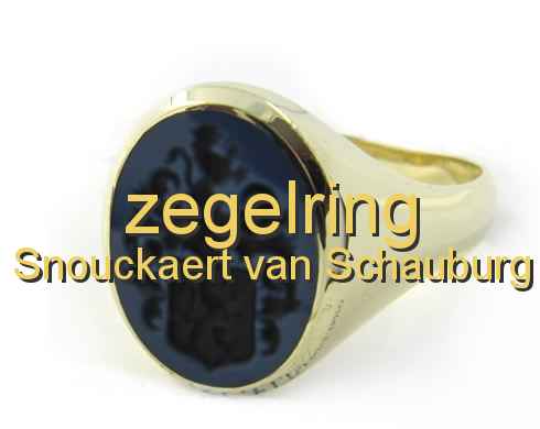 zegelring Snouckaert van Schauburg