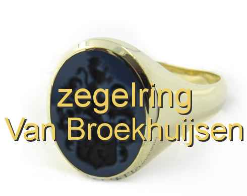 zegelring Van Broekhuijsen