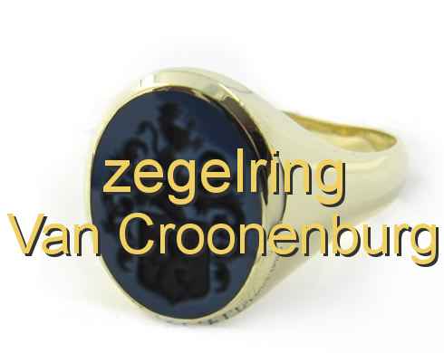 zegelring Van Croonenburg