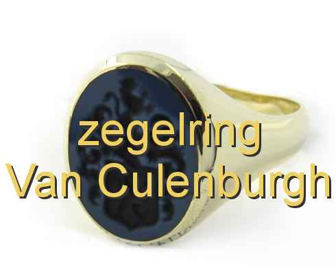 zegelring Van Culenburgh