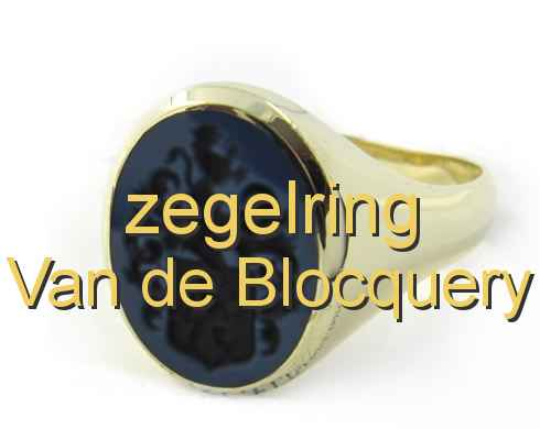 zegelring Van de Blocquery