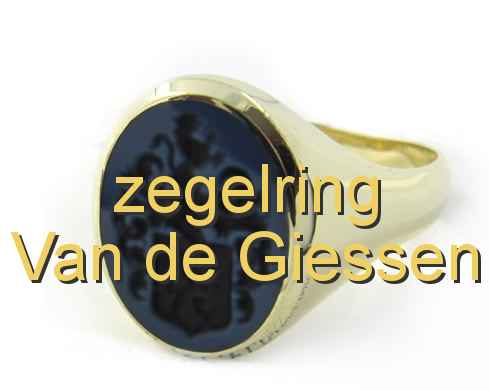 zegelring Van de Giessen