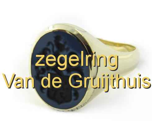 zegelring Van de Gruijthuis