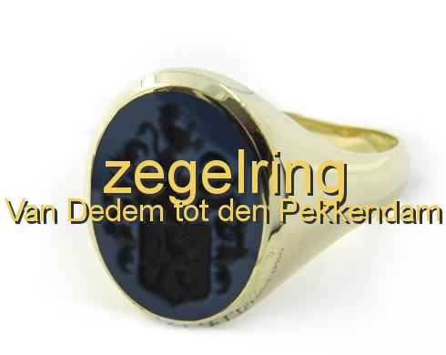 zegelring Van Dedem tot den Pekkendam