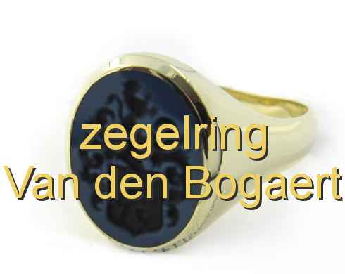 zegelring Van den Bogaert