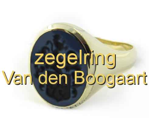 zegelring Van den Boogaart