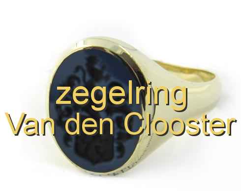 zegelring Van den Clooster